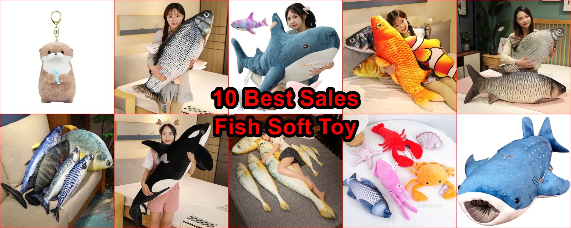 fish plush toy AliExpress