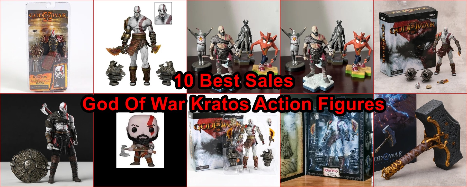 God of War collectibles