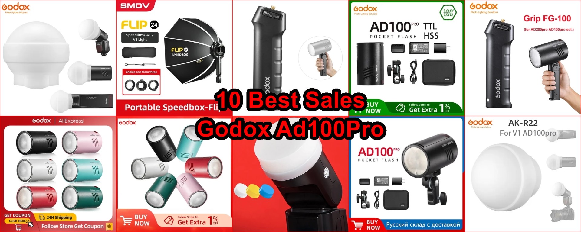 Godox V1 accessories