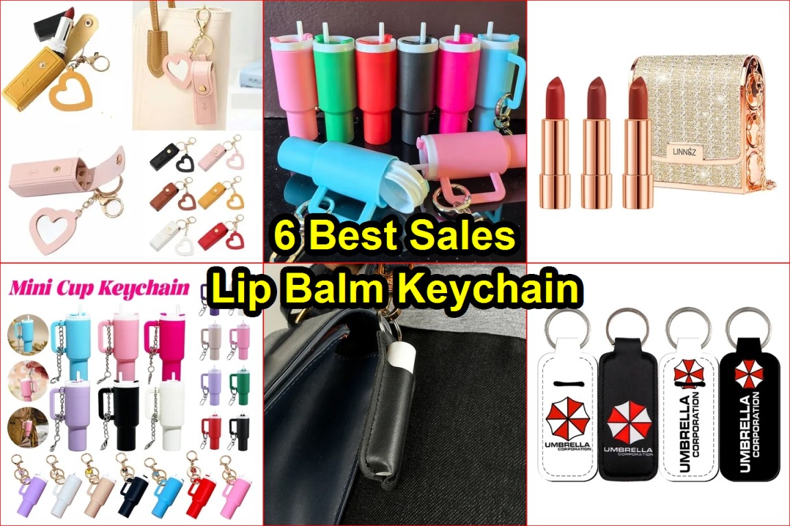 lip balm keychain holder