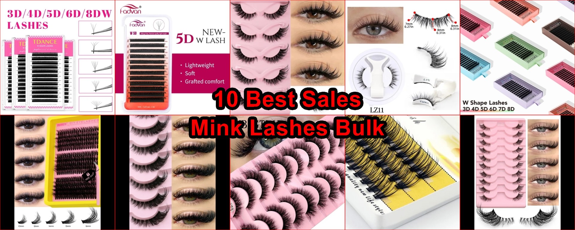 best AliExpress lashes 2025