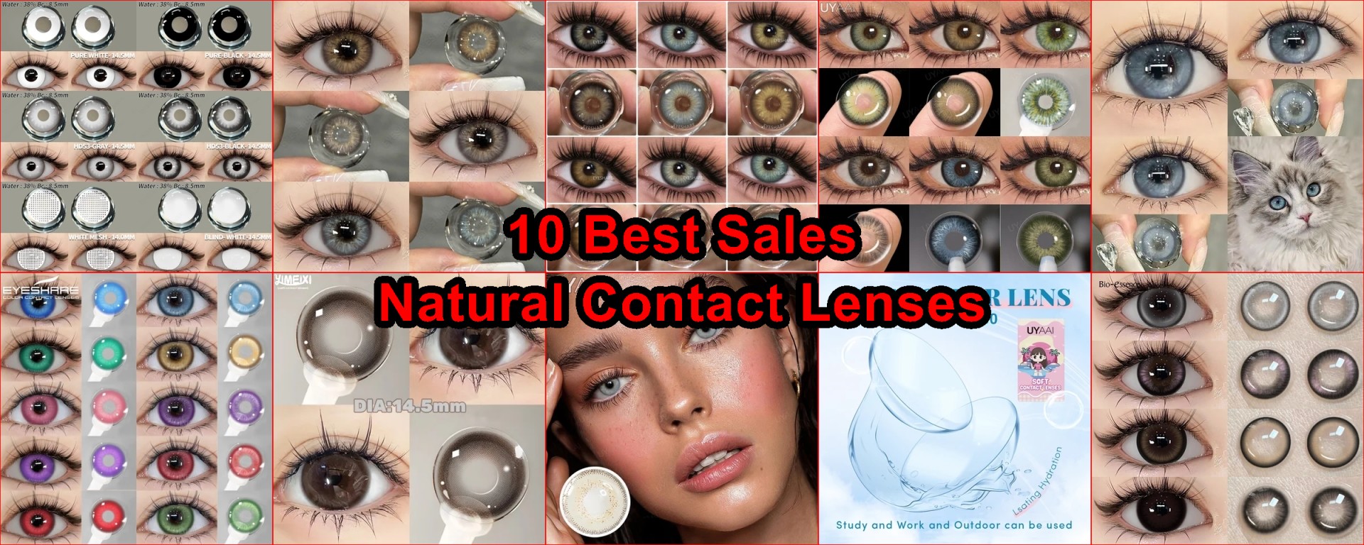 best colored contact lenses