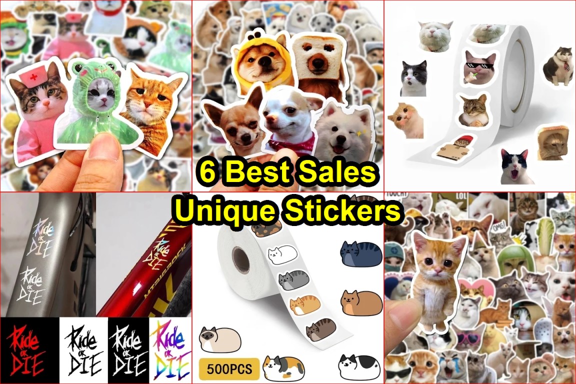funny cat stickers