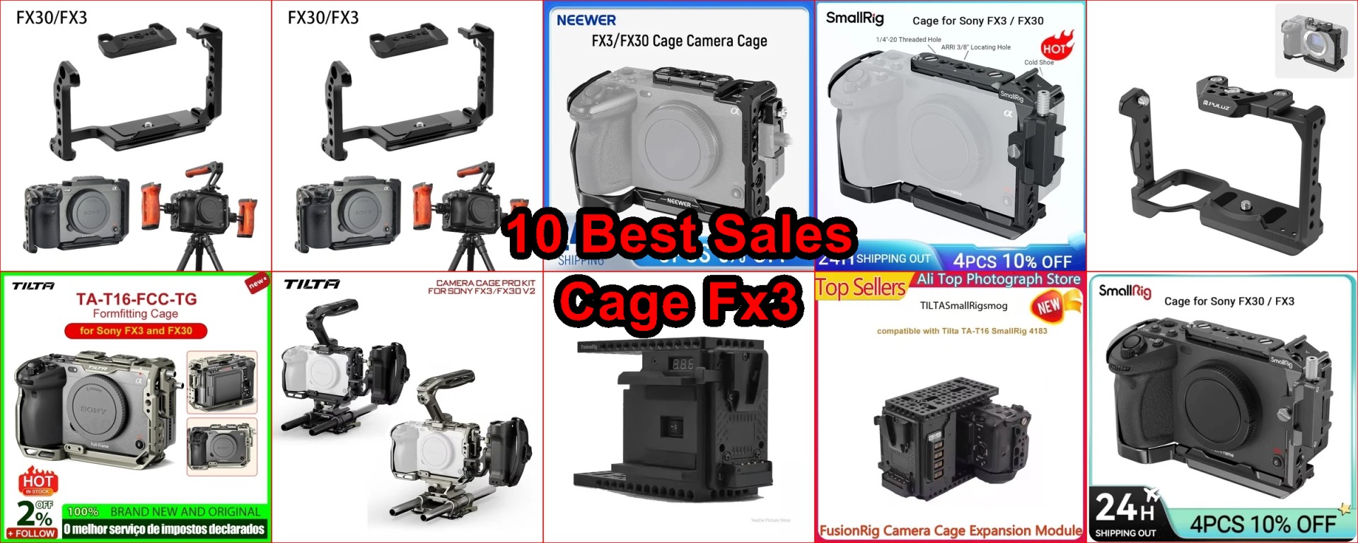 Sony FX3 camera rig
