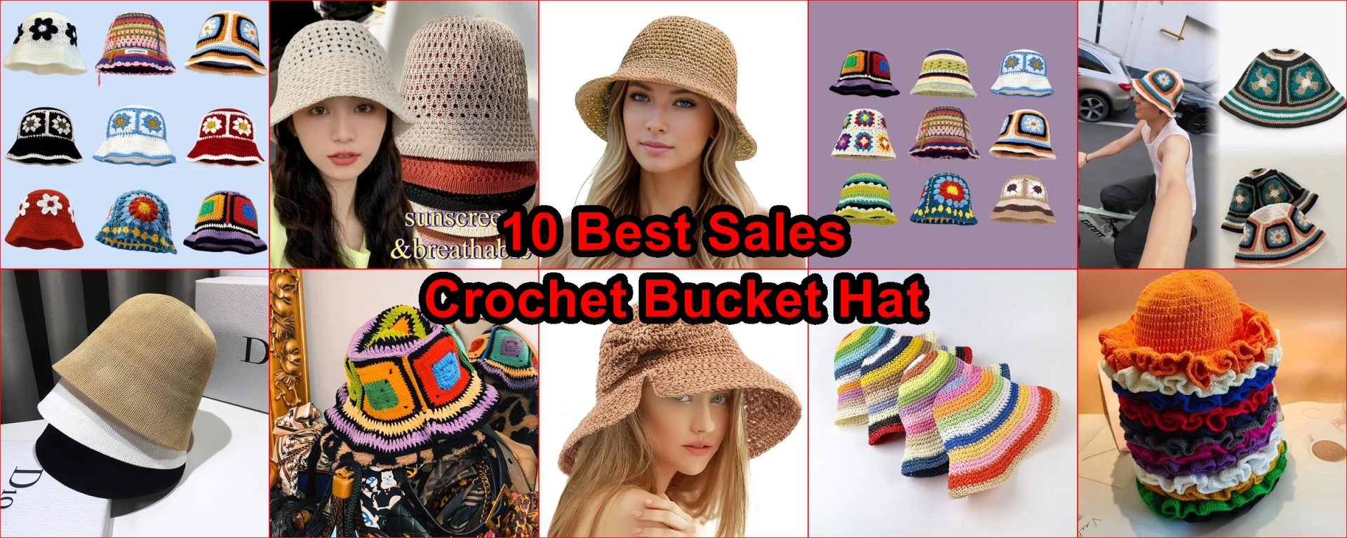handmade crochet hats