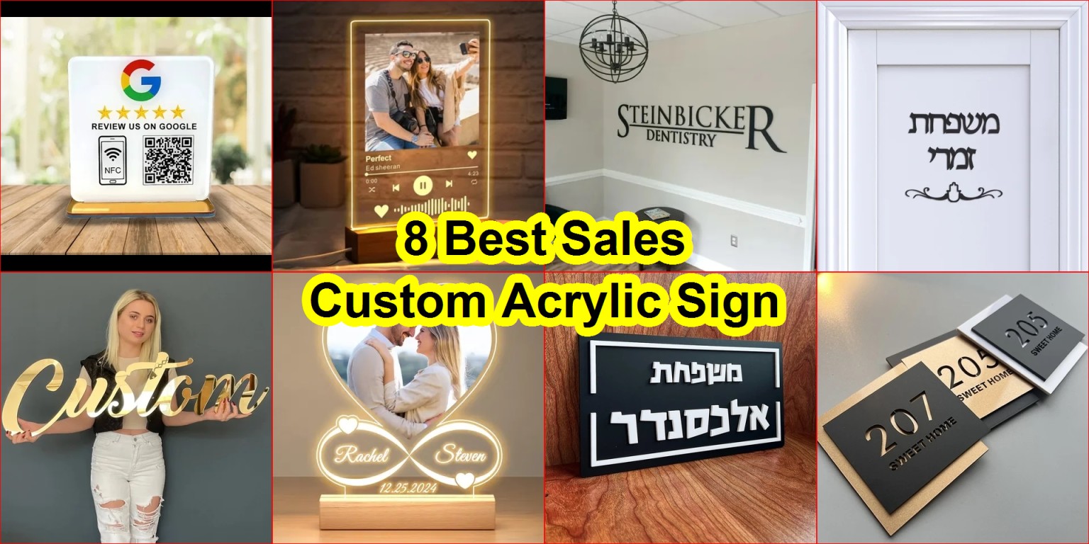 custom acrylic signs
