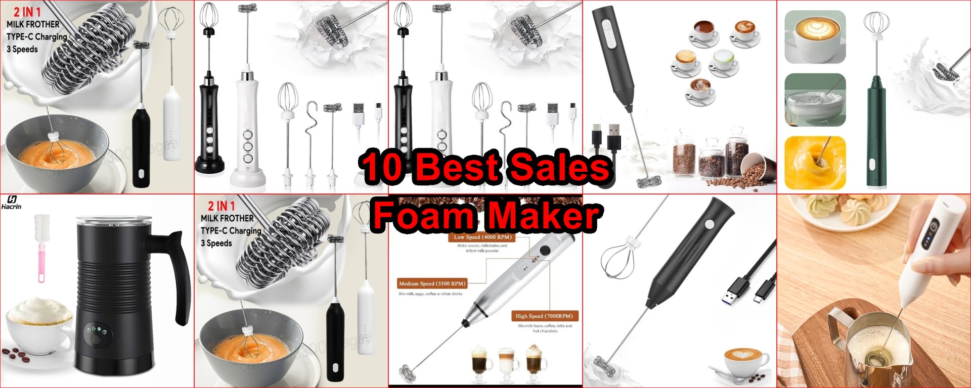 best electric milk frother 2025