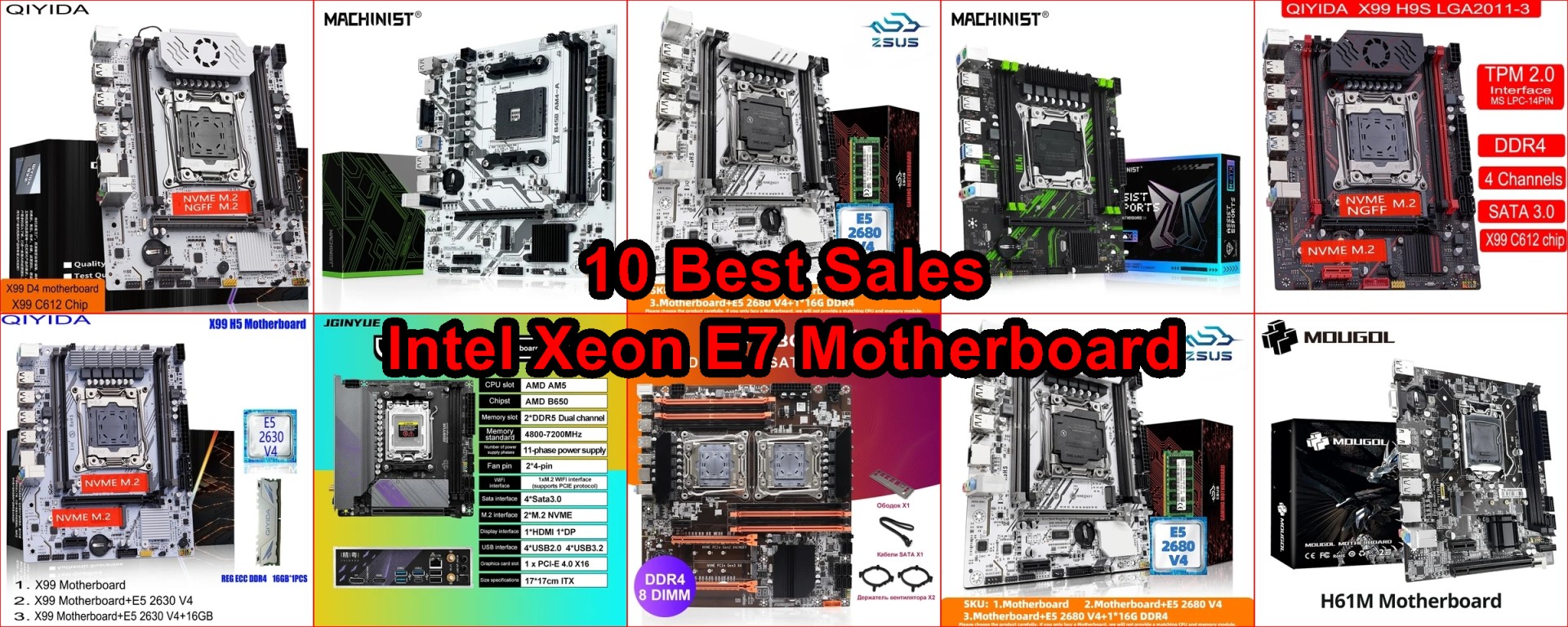 best X99 motherboard AliExpress