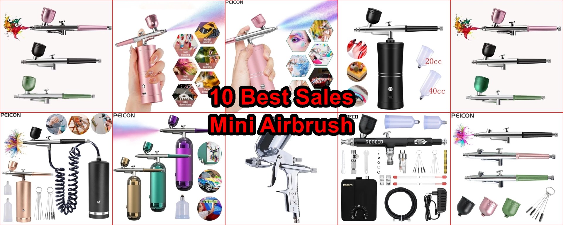 best airbrush kits 2025
