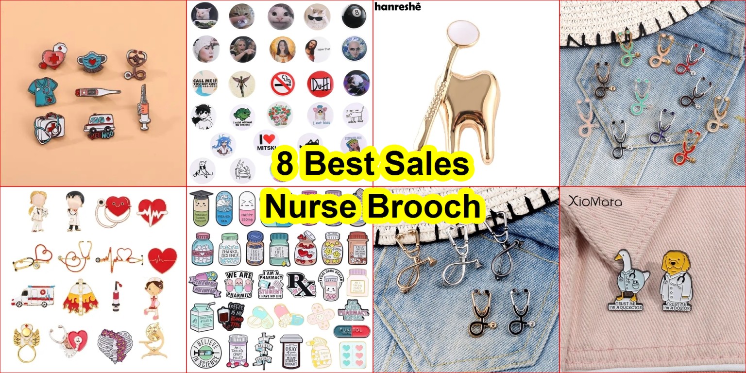 medical brooches