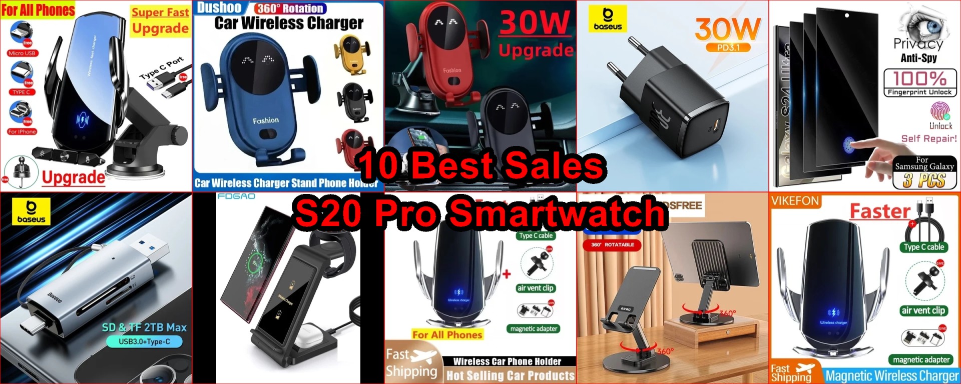 best AliExpress chargers 2025