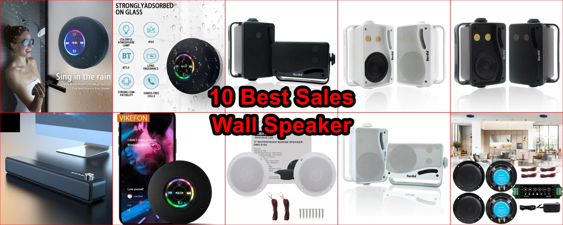 best Bluetooth shower speaker