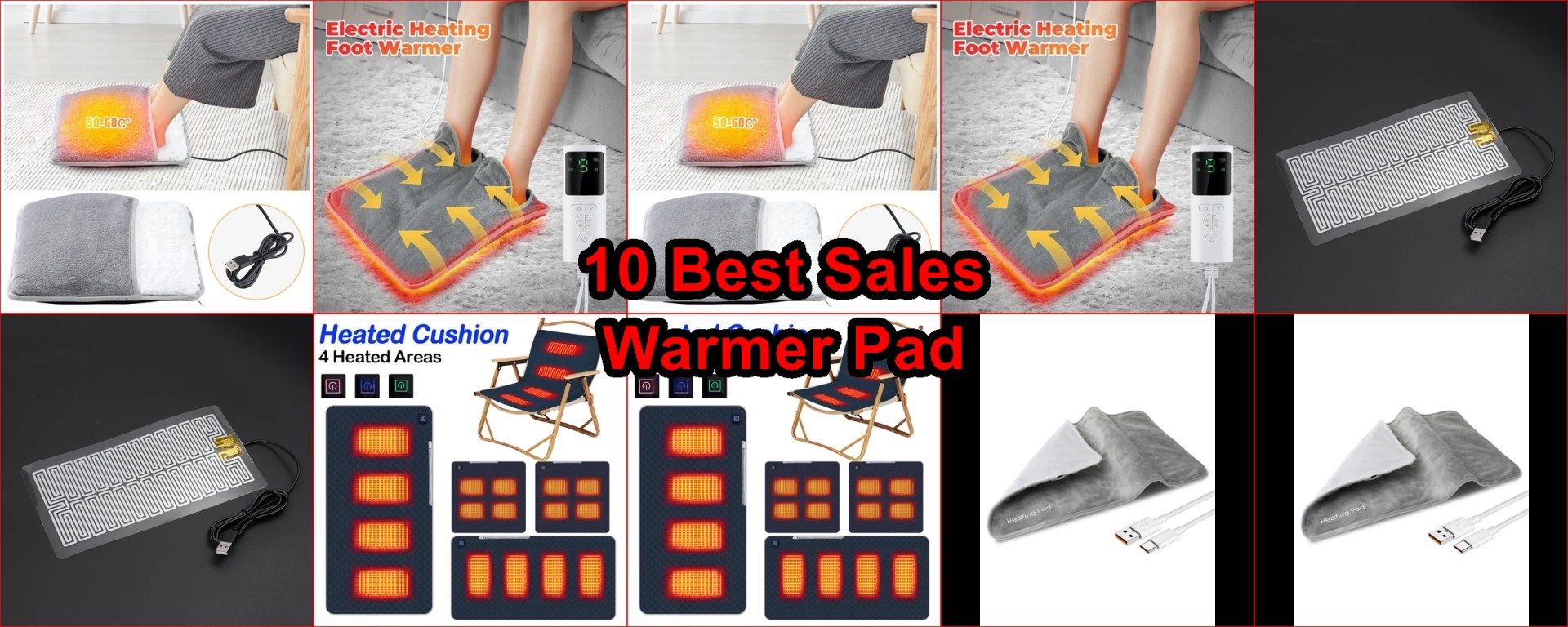 USB foot warmer