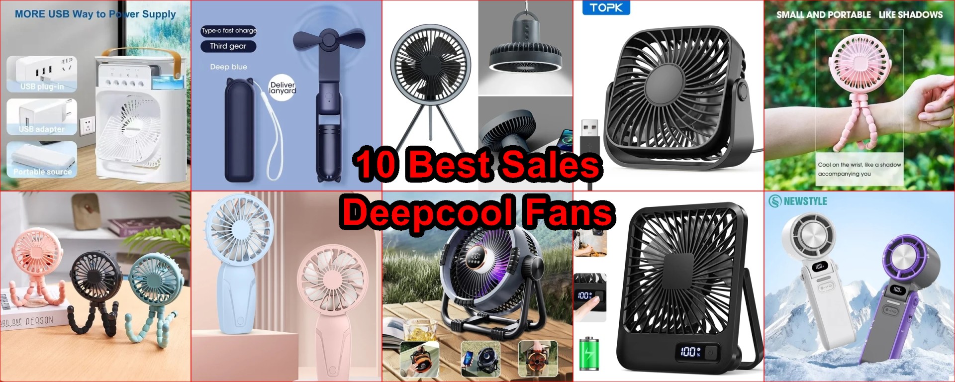 portable USB fan review