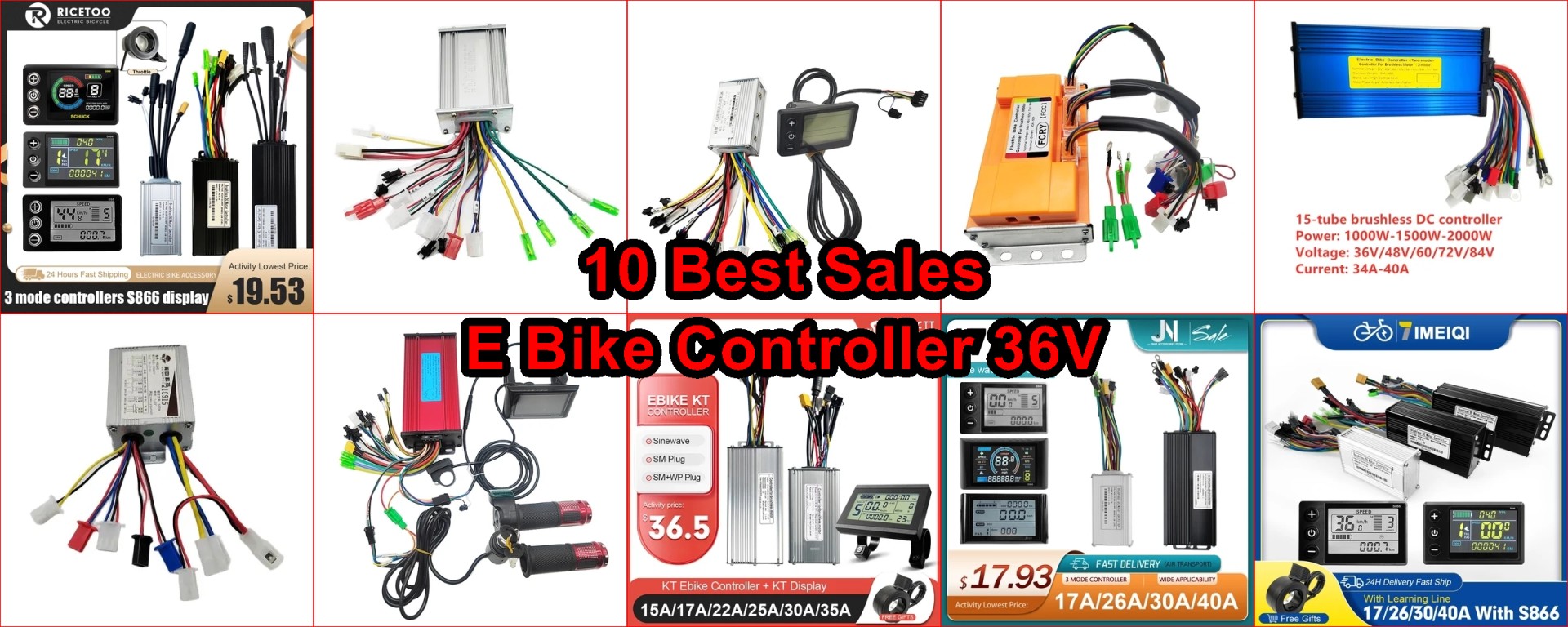 AliExpress ebike controller