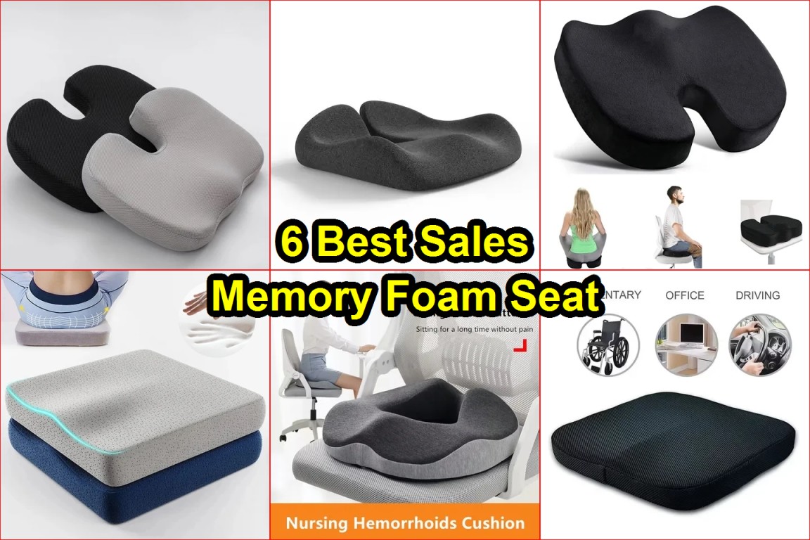 orthopedic memory foam cushion