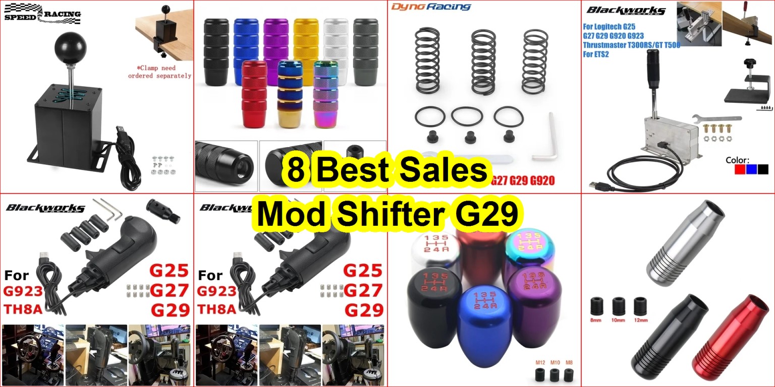 Logitech G29 shifter mods