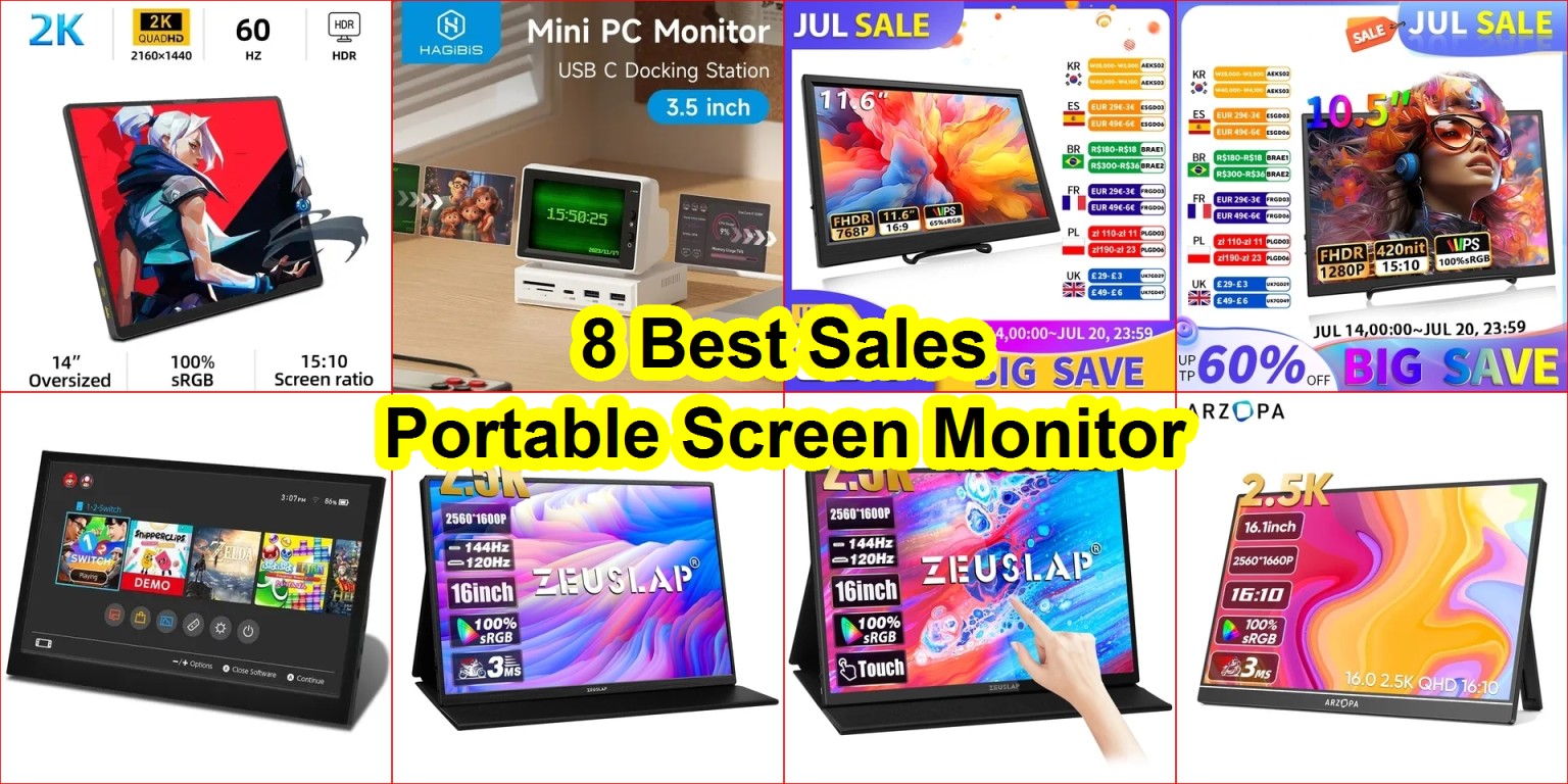 best portable monitors 2025