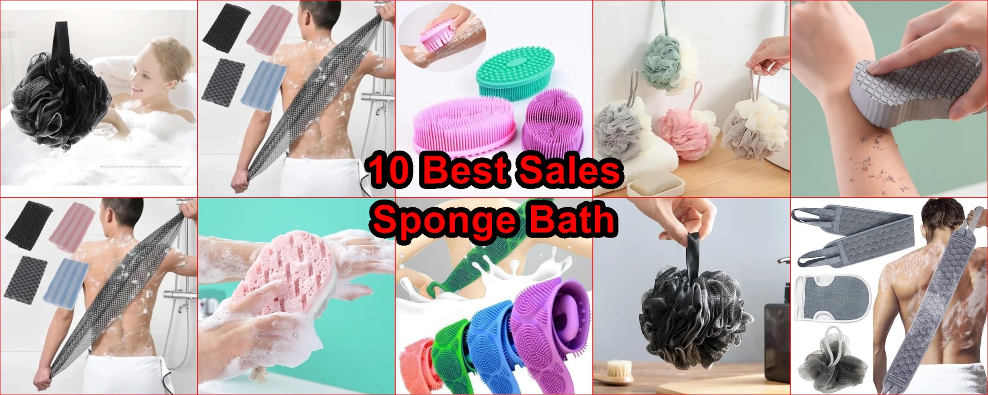exfoliating shower sponge