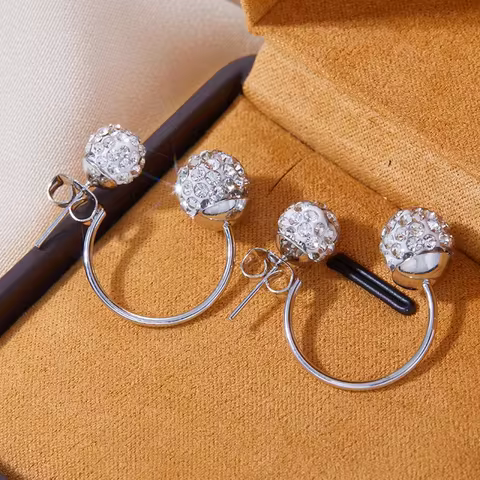 8 best sales earrings glitter - №3