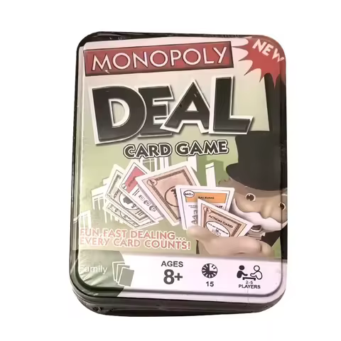 Hasbro Gaming Monopoly Deal Card Game Family Gathering Friends Party Board Game Battle Kids Puzzle Poker Christmas Birthday Gift 8 best sales ticket to ride board game - №8