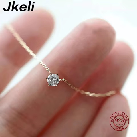 6 best sales 18k solid gold necklace - №4