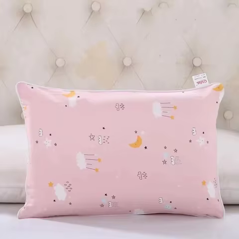 Four Season Universal Child Pillow Cartoon Style Cotton Baby Comfortable Pillowcase Kindergarten Student High Quality Pillowcase 6 best sales baby pillow cover - №4