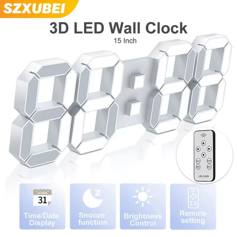10 best sales 3d clock wall - №1