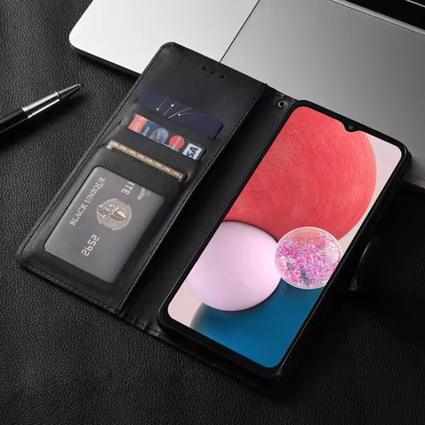 Leather Case for Xiaomi Redmi Note 13 12 12S 11 11S 10 S 9 9S 8 7 Pro Max 8T Redmi 10 10A 10C 9A 9C Coque Flip Wallet Funda 8 best sales redmi note 10 128gb - №6