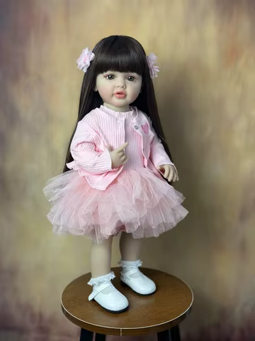 10 best sales bebe reborn full silicone body - №9