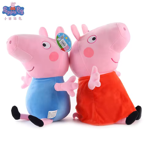 19cm Original Peppa Pig Plush Toys George Eddie Bear Mr Dinosaur Cartoon Anime Figure Stuffed Plush Toys Kids Christmas Gift Toy 12 best sales pegasus toy - №10