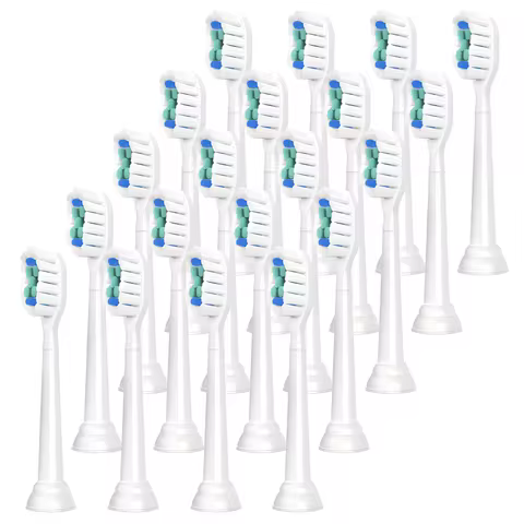 Replacement Toothbrush Heads Compatible with Philips Sonicare Electric Toothbrush Brush Head 1100 2100 4100 5100 5300 6100 7500 12 best sales rtx3050 - №6