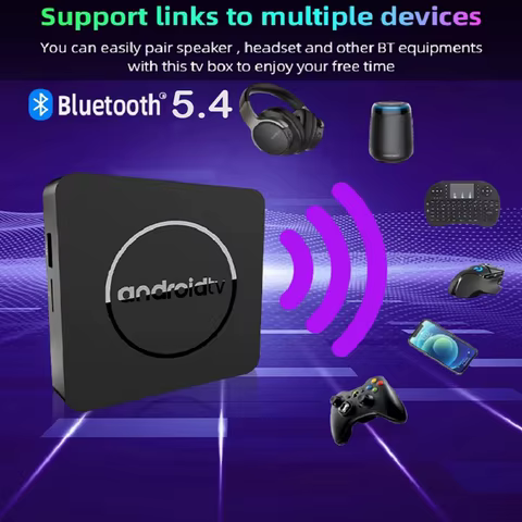 Android TV Box Q10 Android 14 Dual Wifi 2.4G&5G Google Voice Ram 4GB 8GB Rom 64GB 128GB Media player 3D 8K Video 4K Set Top Box 6 best sales receptor duosat - №6