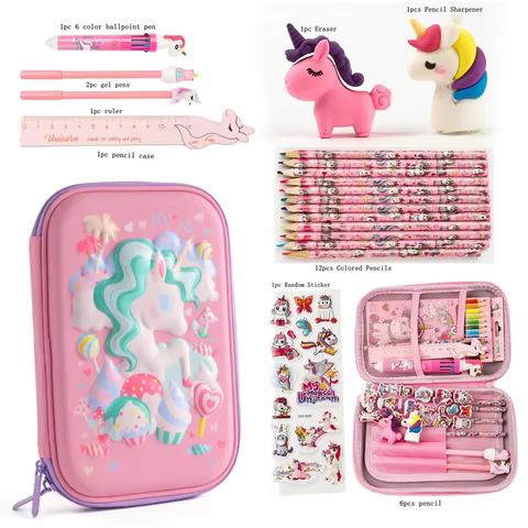 8 best sales unicorn pencil case - №6