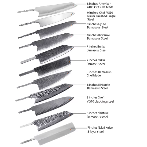 6 best sales damascus knife original - №3