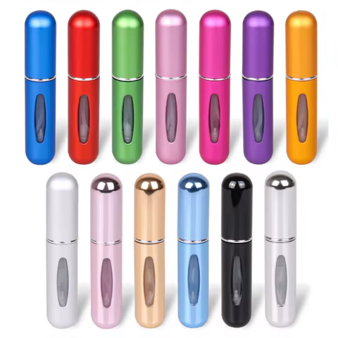 5ml Perfume Refill Bottle Portable Mini Refillable Spray Jar Scent Pump Empty Cosmetic Containers Atomizer for Travel Tool Hot 8 best sales american capsule - №2