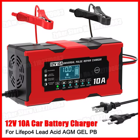 8 best sales smart car battery charger - №6