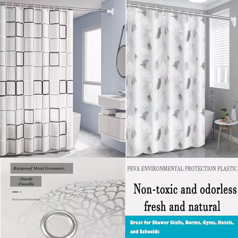 10 best sales luxury shower curtain - №3