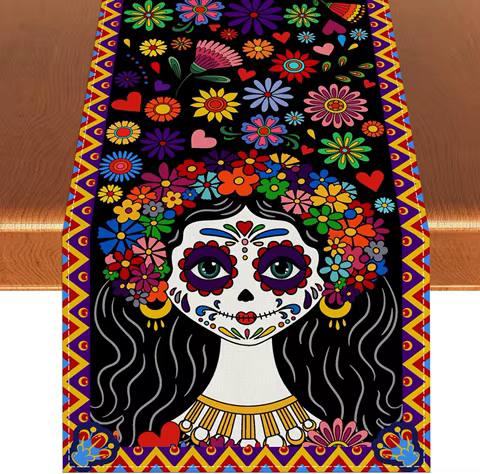10 best sales sugar skull decor - №4