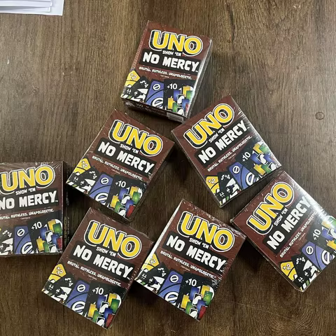 Uno No mercy Game Board Games UNO Cards Table Family Party Entertainment UNO Games Card Toys Children Birthday Christmas 10 best sales big bang lego - №9