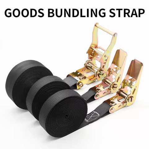 Truck Binding Strap Tightener Small Ratchet Tightener Self-Locking Rope Tightener Cargo Packing And Fixing Strap Airplane Strap 6 best sales airplane tie clip - №6