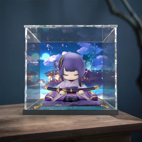 10CM Genshin Impact Beelzebul Xiao Klee Anime Figure Sitting Position With Interchangeable Shoes Anime Model Toy Gift Collection 6 best sales genshin impact klee - №5