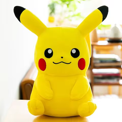 Pikachu 20cm Stuffed Plush Toys Kawaii Raichu Jenny Turtle Anime Doll Kids Birthday Christmas Gift 6 best sales smurf plush toy - №6