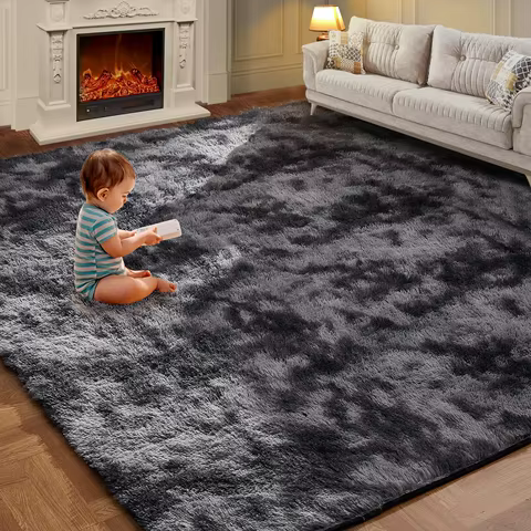 12 best sales fluffy carpets - №6