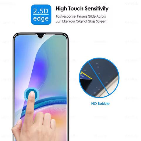 1-4Pcs Full Cover Tempered Glass For Samsung Galaxy A05s A05 A15 4G A25 A35 A55 5G A06 A16 A26 A36 A56 HD Cover Screen Protector 8 best sales display touch samsung a31 original - №4