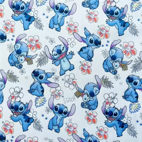 12 best sales lilo and stitch fabric - №12