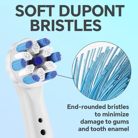 Replacement Toothbrush Brush Heads Compatible with Oral B iO Electric Toothbrush 2 3 4 5 6 7 8 9 10 Series Electric Toothbrushes 6 best sales replacement teeth - №6
