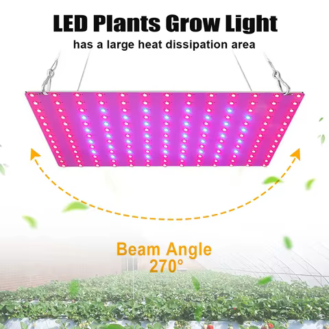 LED Plant Grow Light 1000W/2000W Full Spectrum Hydroponic Growing Lamp Plants Phyto Veg Flower Indoor Ultrathin Panel Phytolamp 8 best sales growbox 40x40 - №7