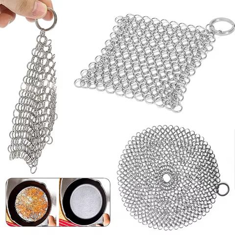 8 best sales chain mail scrubber - №4
