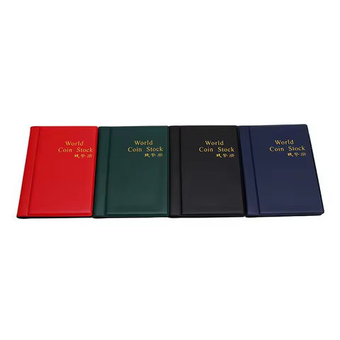 480/120 Pockets Large-capacity Coin Collection Book Ancient Coin Binder Collection Album Royal Commemorative Volume Folder Hold 12 best sales album coin - №6